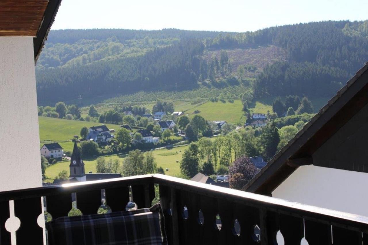 Ferienwohnung Frieda Mit Ueberdachtem Balkon Winterberg Kültér fotó